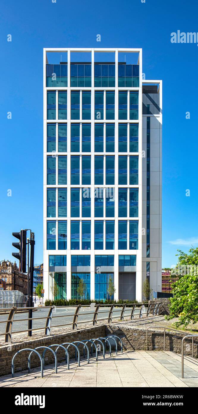 Blick von außen bei Tageslicht auf Bank House, Newcastle Upon Tyne, Tyne and Wear, England, Großbritannien Stockfoto