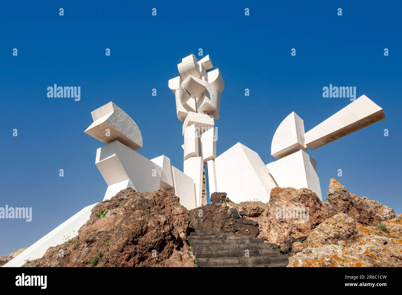 Monumento al Campesino in Lanzaorote, Kanarische Inseln, Spanien. Stockfoto