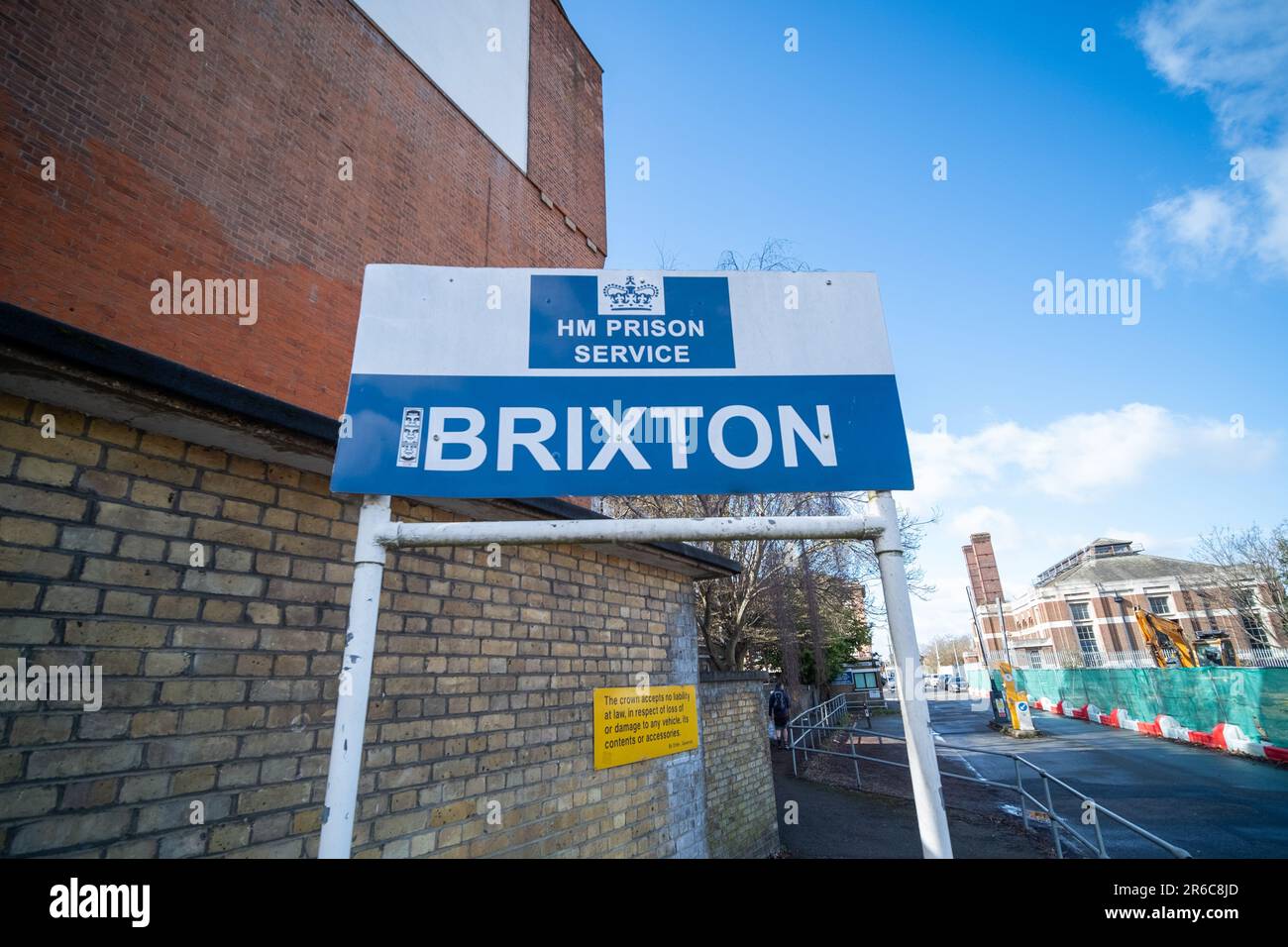 London - HMP Brixton Prison in Brixton, Südwesten von London Stockfoto