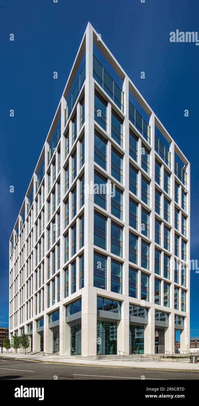 Blick von außen bei Tageslicht auf Bank House, Newcastle Upon Tyne, Tyne and Wear, England, Großbritannien Stockfoto