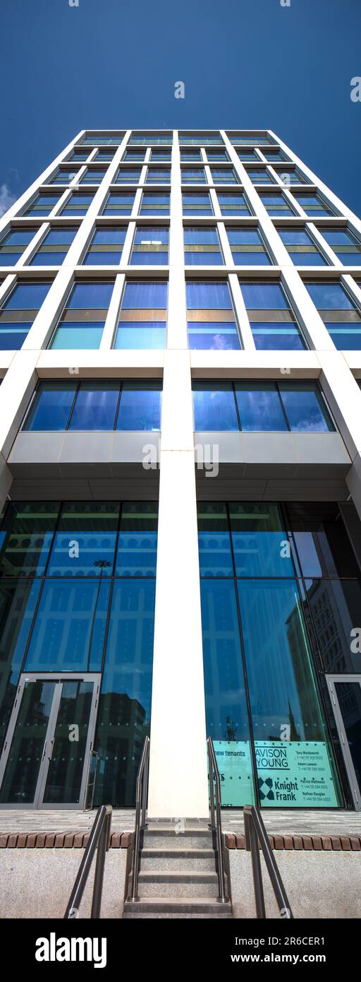 Blick von außen bei Tageslicht auf Bank House, Newcastle Upon Tyne, Tyne and Wear, England, Großbritannien Stockfoto