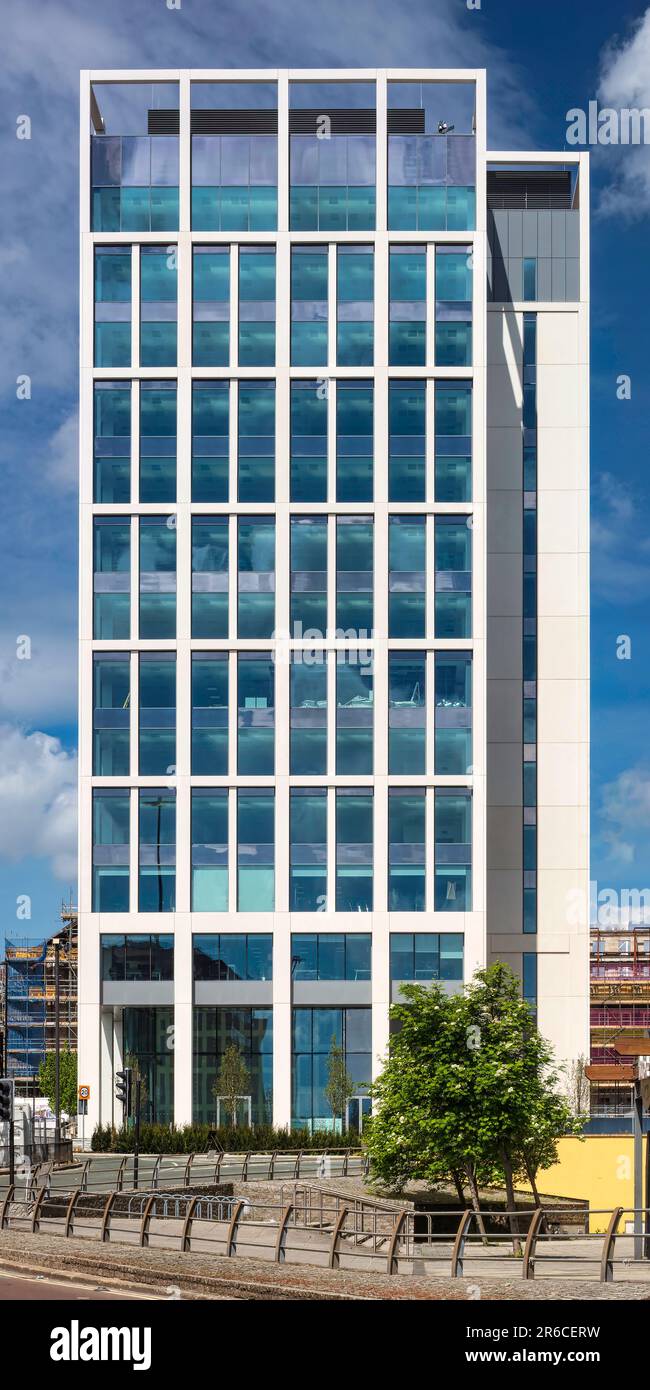 Blick von außen bei Tageslicht auf Bank House, Newcastle Upon Tyne, Tyne and Wear, England, Großbritannien Stockfoto