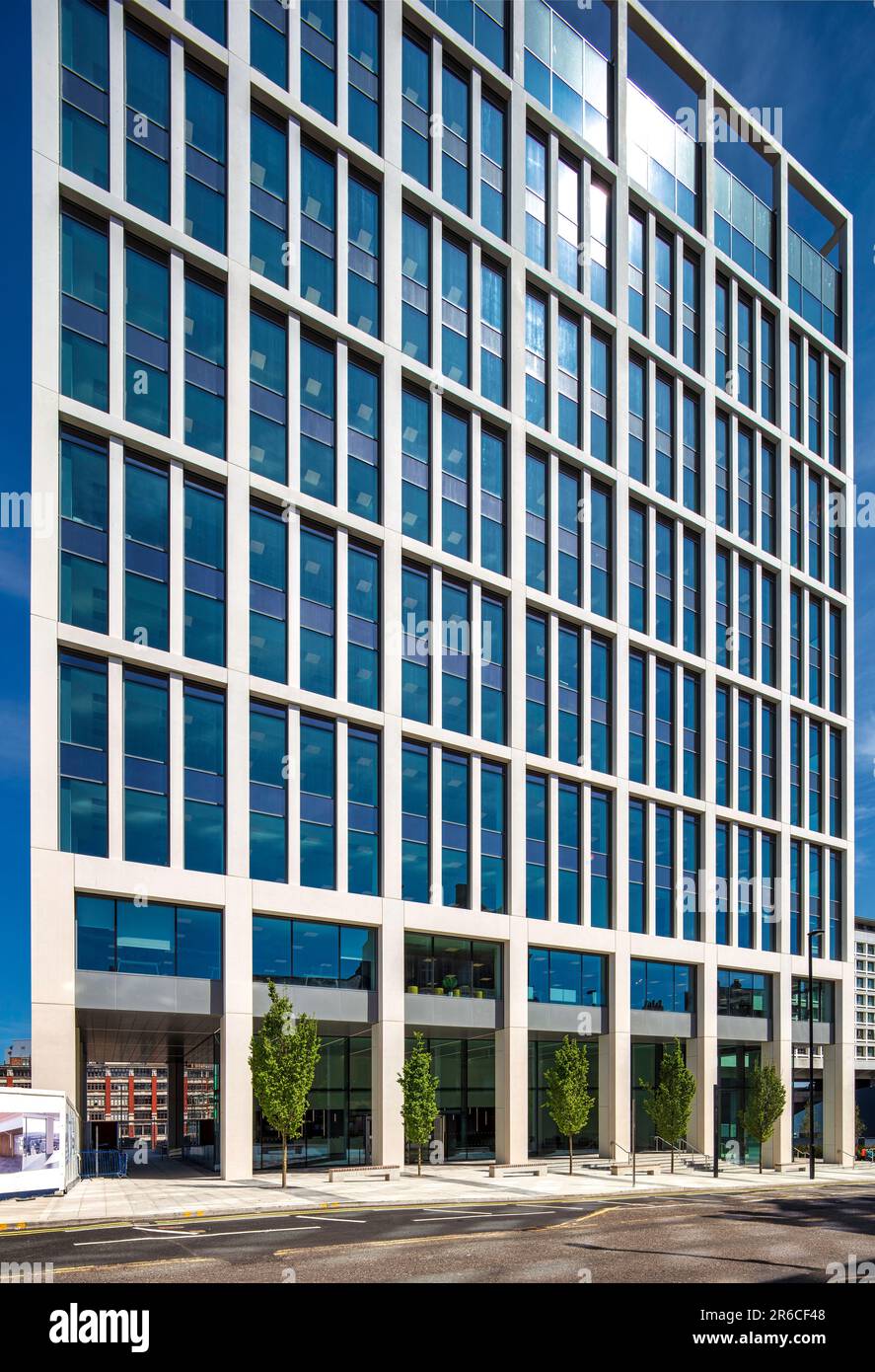 Blick von außen bei Tageslicht auf Bank House, Newcastle Upon Tyne, Tyne and Wear, England, Großbritannien Stockfoto