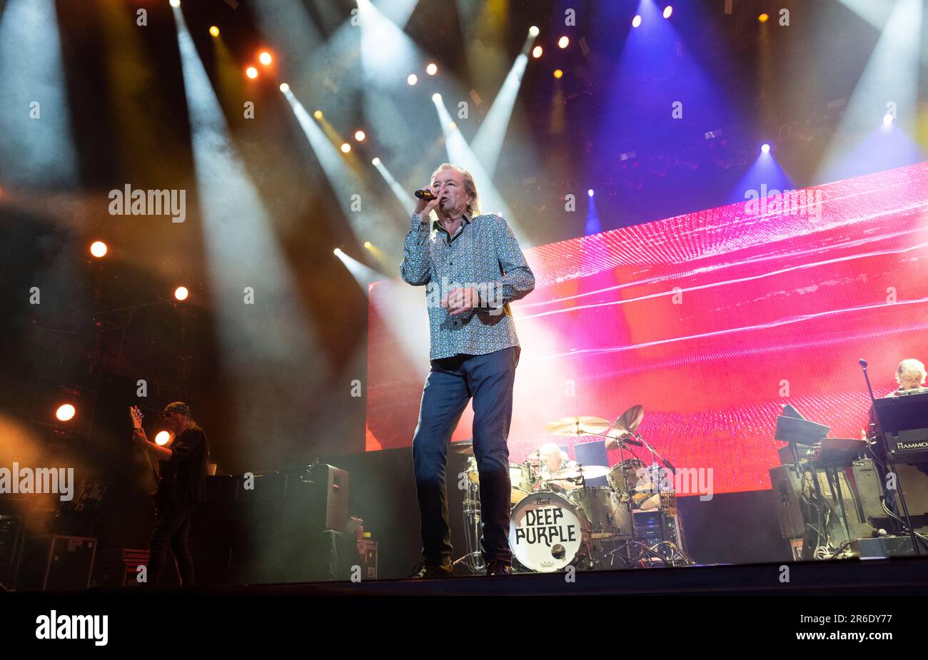 Schweden, 8. Juni 2023. Ian Gillan von Deep Purple live auf der Rock Stage beim Sweden Rock Festival am 8. Juni 2023. Foto: Fredrik Sandberg/TT/Code 10080 Kredit: TT News Agency/Alamy Live News Stockfoto