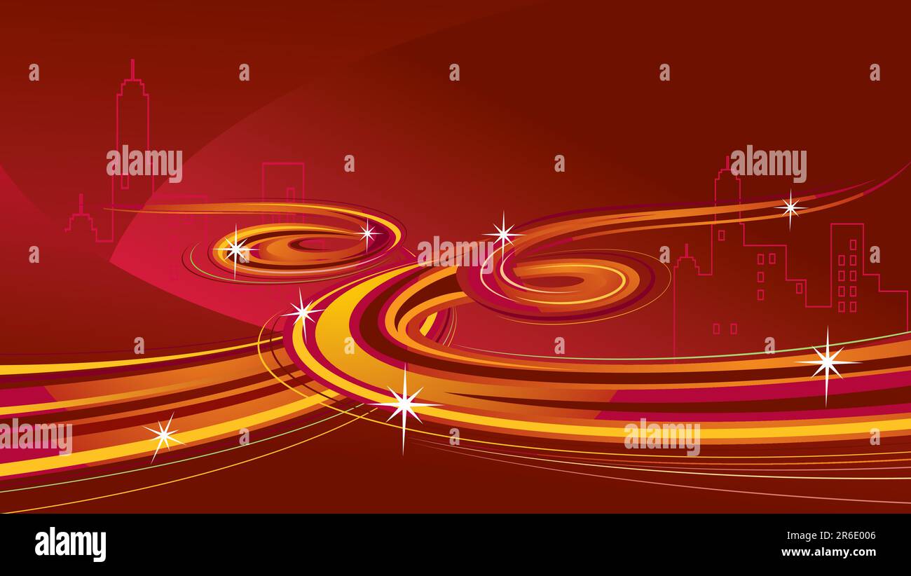 Abstrakter Entwurfshintergrund. Stock Vektor