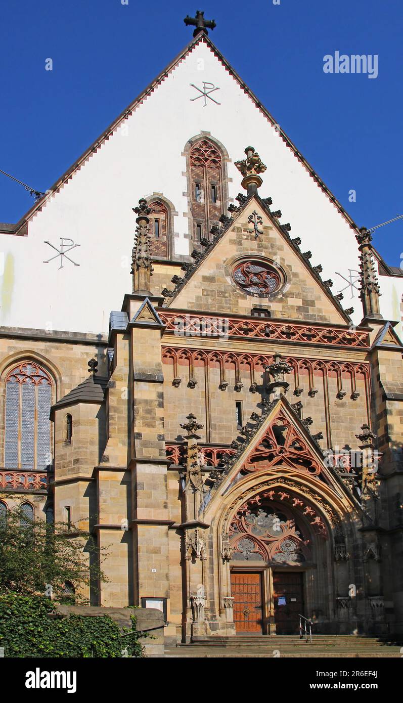 Thomaskirche, Leipzig, Deutschland, Kirche in Leipzig Stockfoto