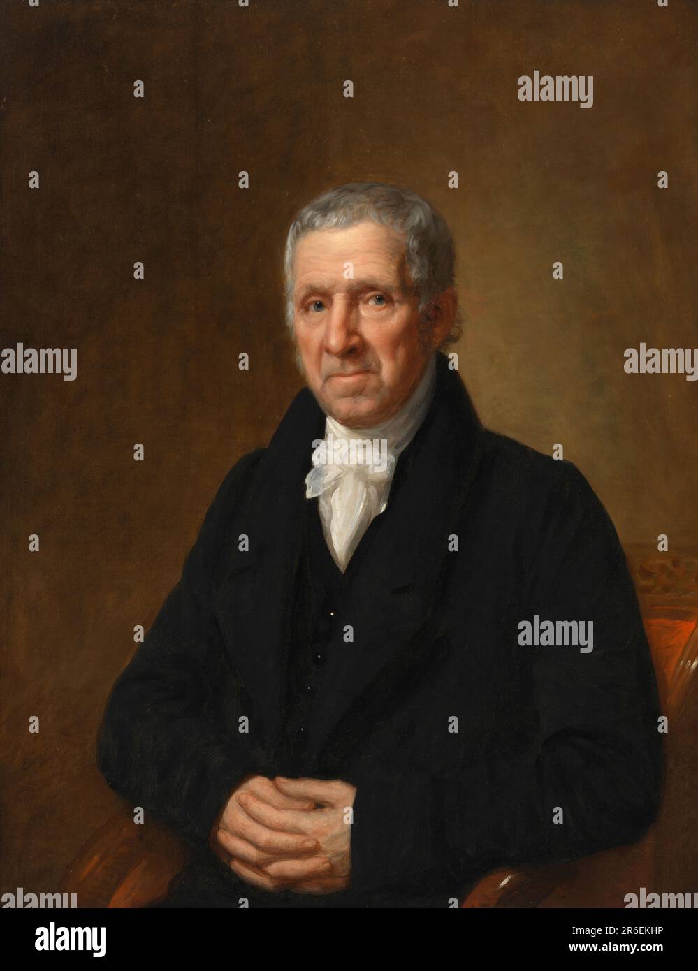 Enoch Crosby. Datum: 1830. Öl auf Holz. MUSEUM: NATIONALE PORTRÄTGALERIE. Stockfoto