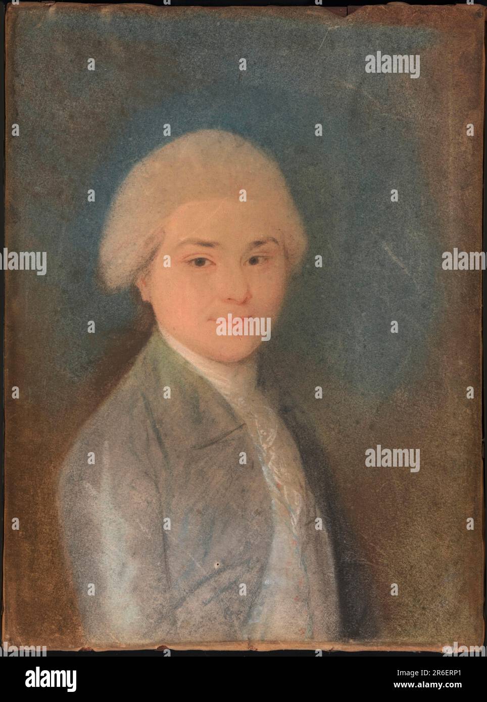 John Quincy Adams. Datum: 1783. Pastell auf Velinpapier. MUSEUM: NATIONALE PORTRÄTGALERIE. Stockfoto