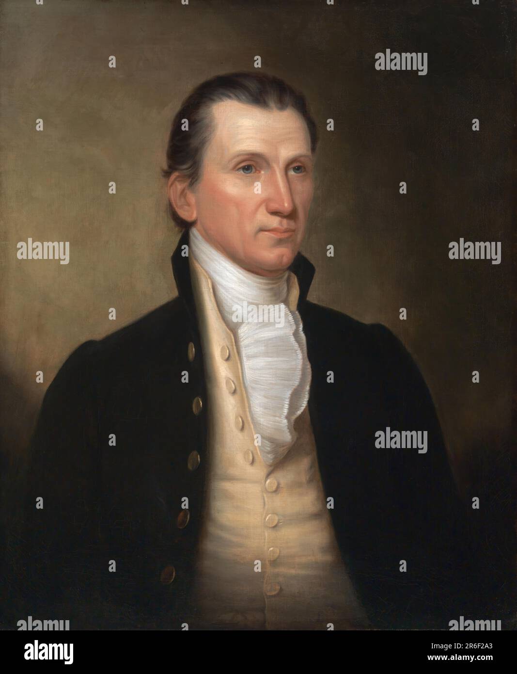 James Monroe. Öl auf Segeltuch. Datum: c. 1834. MUSEUM: NATIONALE PORTRÄTGALERIE. Stockfoto