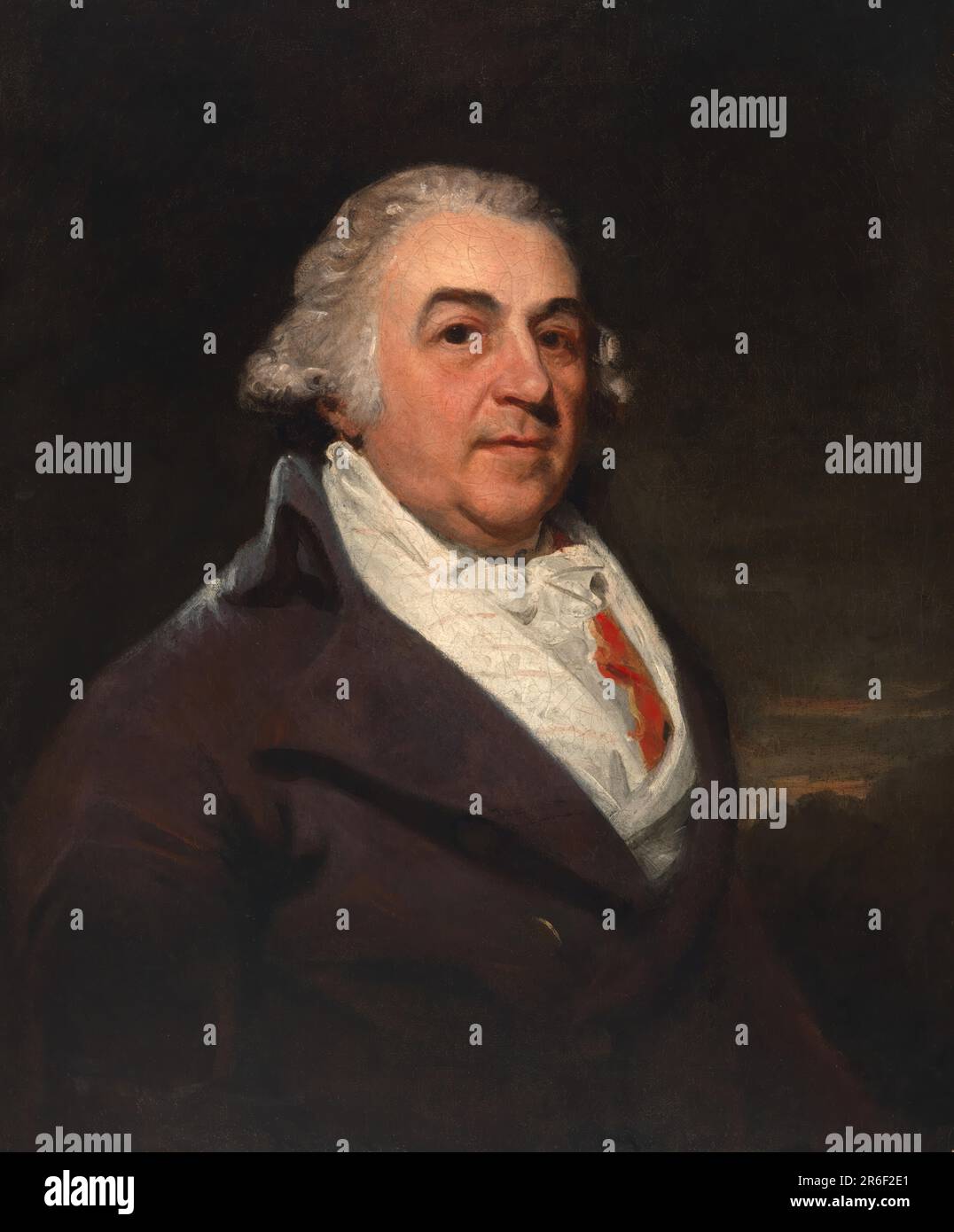 Richard Bache. Öl auf Segeltuch. Datum: 1792-93. MUSEUM: NATIONALE PORTRÄTGALERIE. Stockfoto