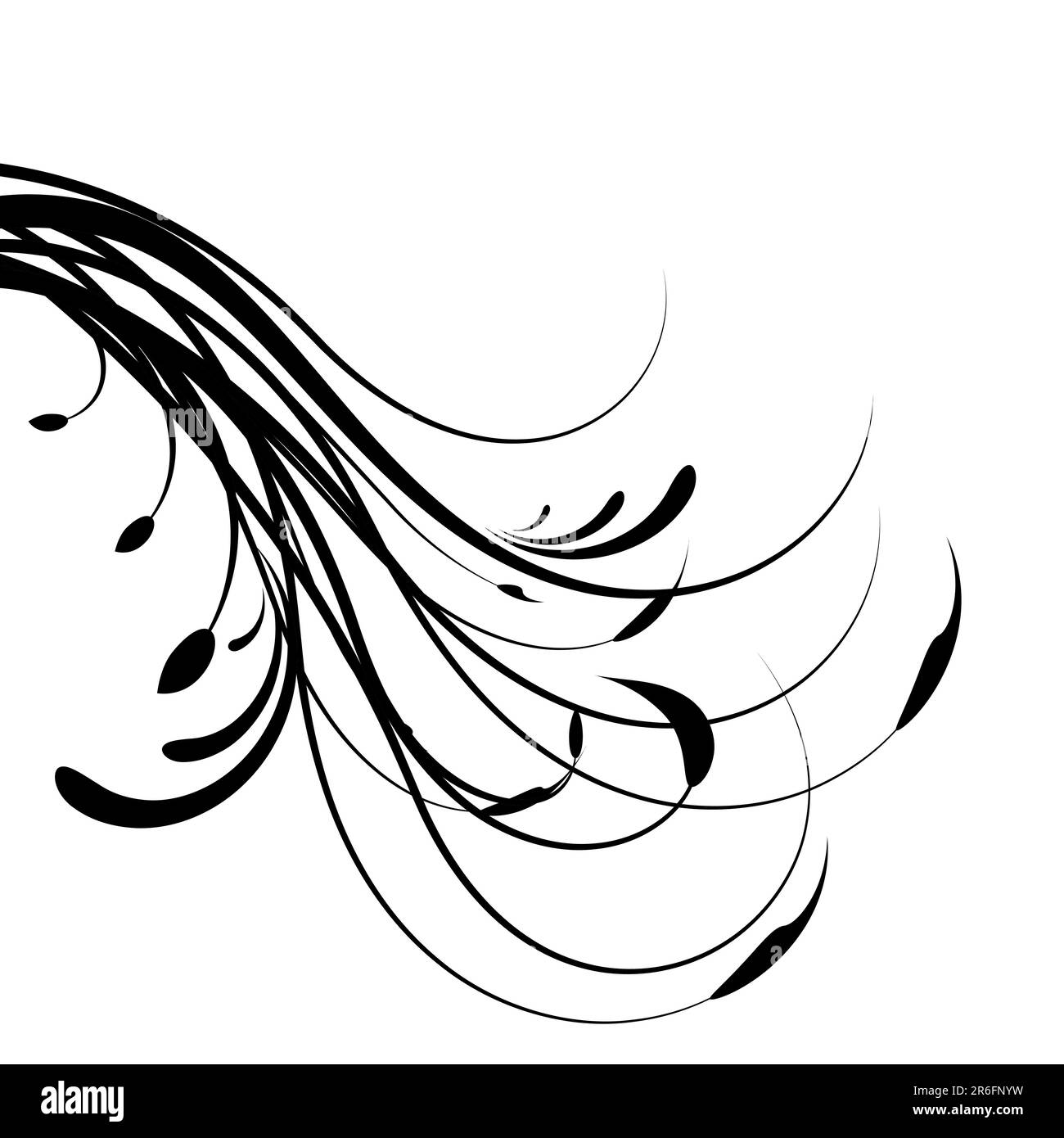 Abstrakte Blumen Hintergrund, Vektor-illustration Stock Vektor