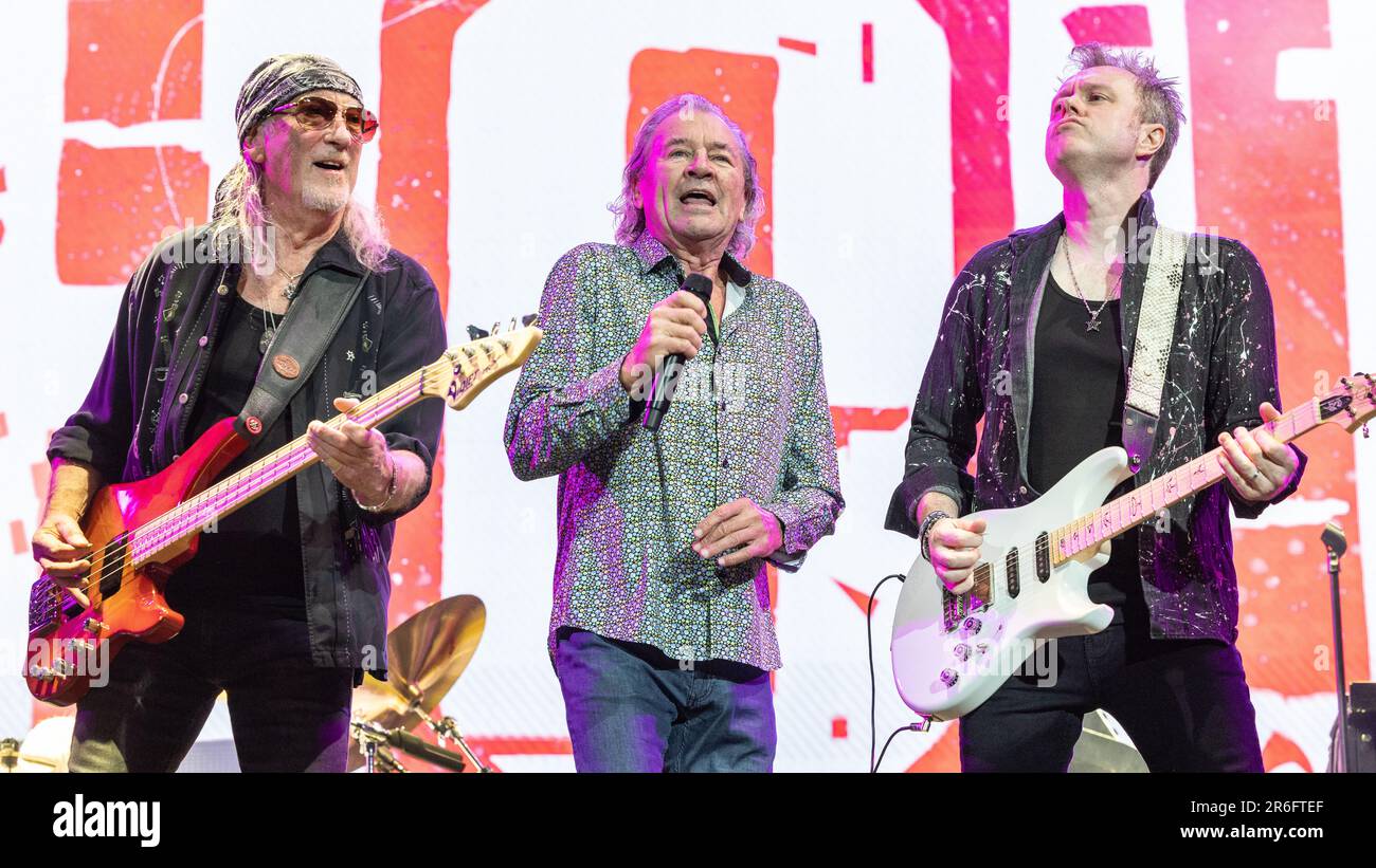 Deep Purple live beim Sweden Rock Festival 2023 Stockfoto