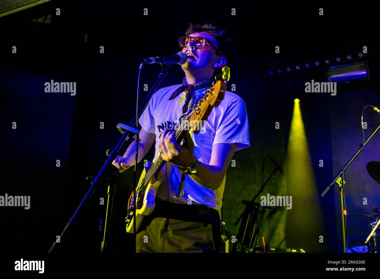 Brighton Beach, City of Brighton & Hove, East Sussex, Großbritannien. The Rills tritt auf dem Revenge, dem Great Escape Festival 2023. 12. Mai 2023 Kredit: David Smith/Alamy Live News Stockfoto