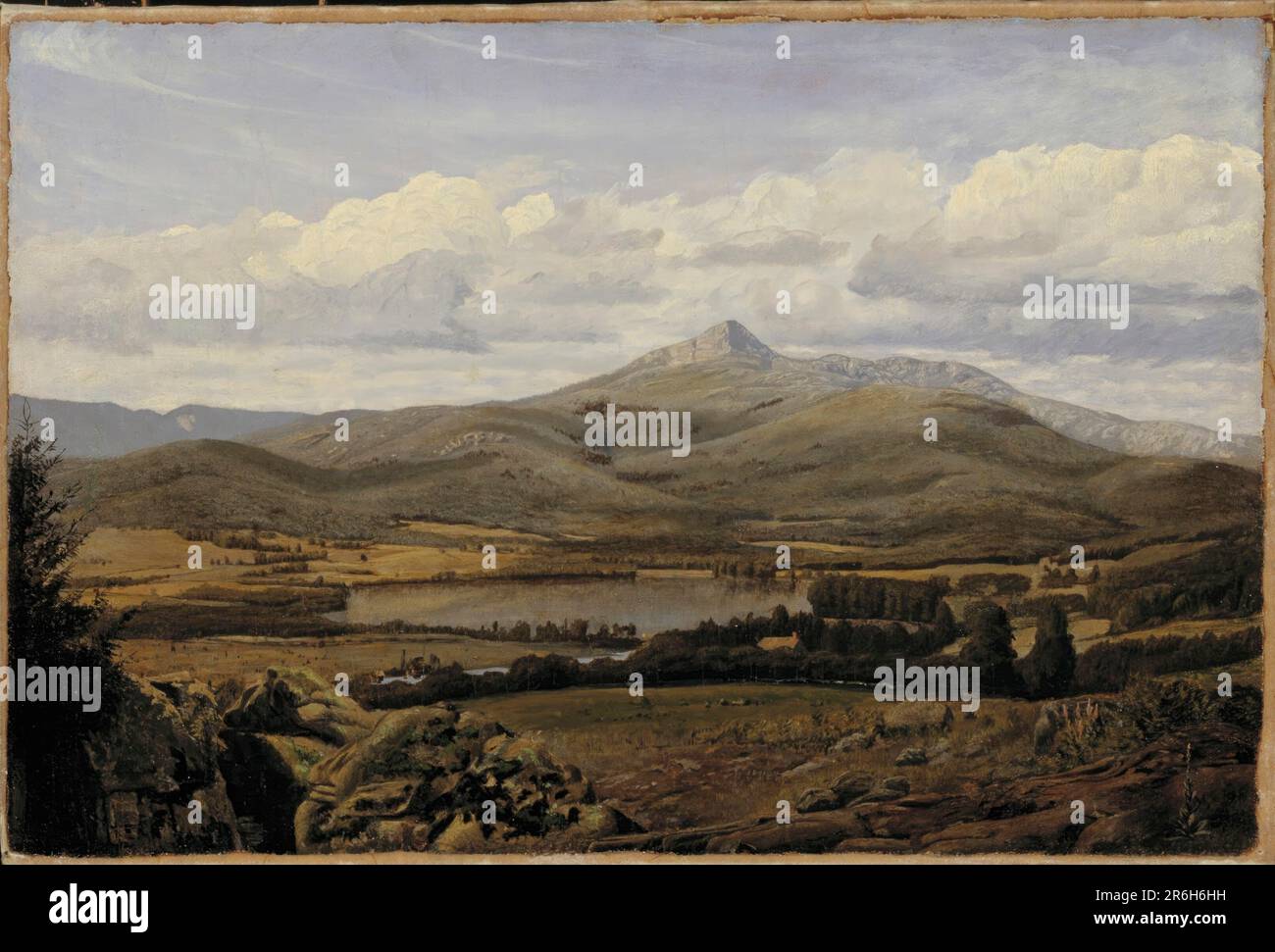 Mount Chocorua. Öl auf Segeltuch. Datum: 1856. Museum: Smithsonian American Art Museum. Stockfoto