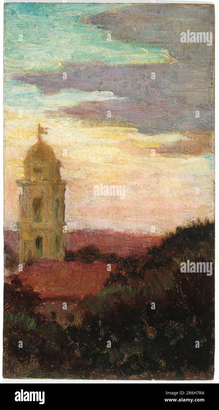 St. Isidor, Rom. Datum: 1911. Öl auf Holz. Museum: Smithsonian American Art Museum. Stockfoto