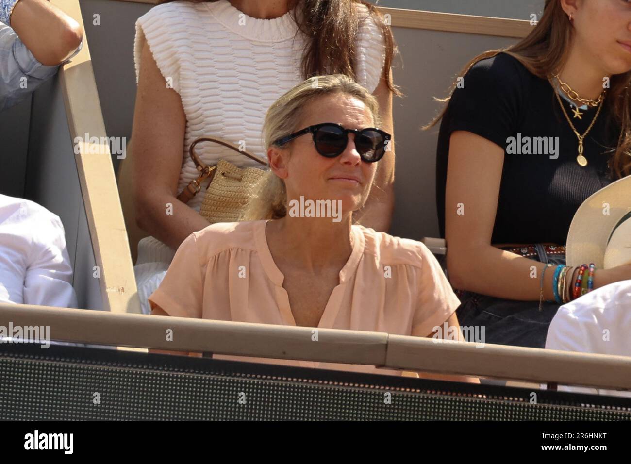 Paris, Frankreich. 09. Juni 2023. Anne Marivin auf der Tribüne bei den ...