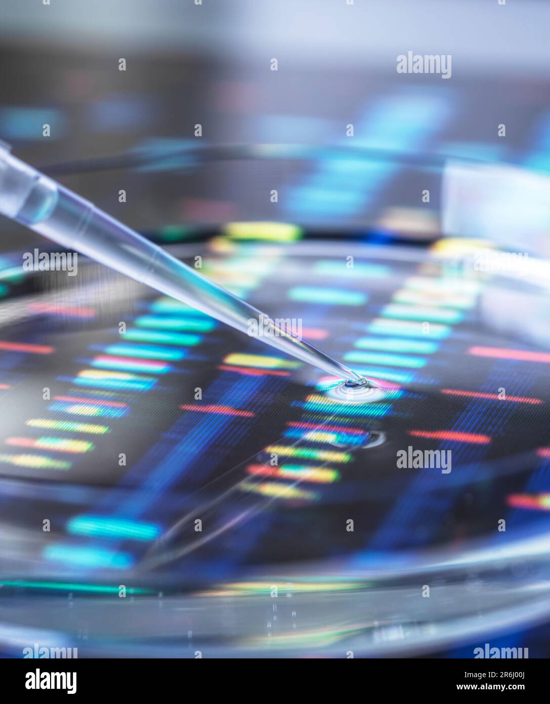 Genomforschung, Konzeptbild Stockfoto