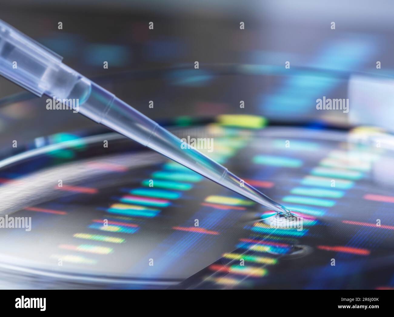 Genomforschung, Konzeptbild Stockfoto