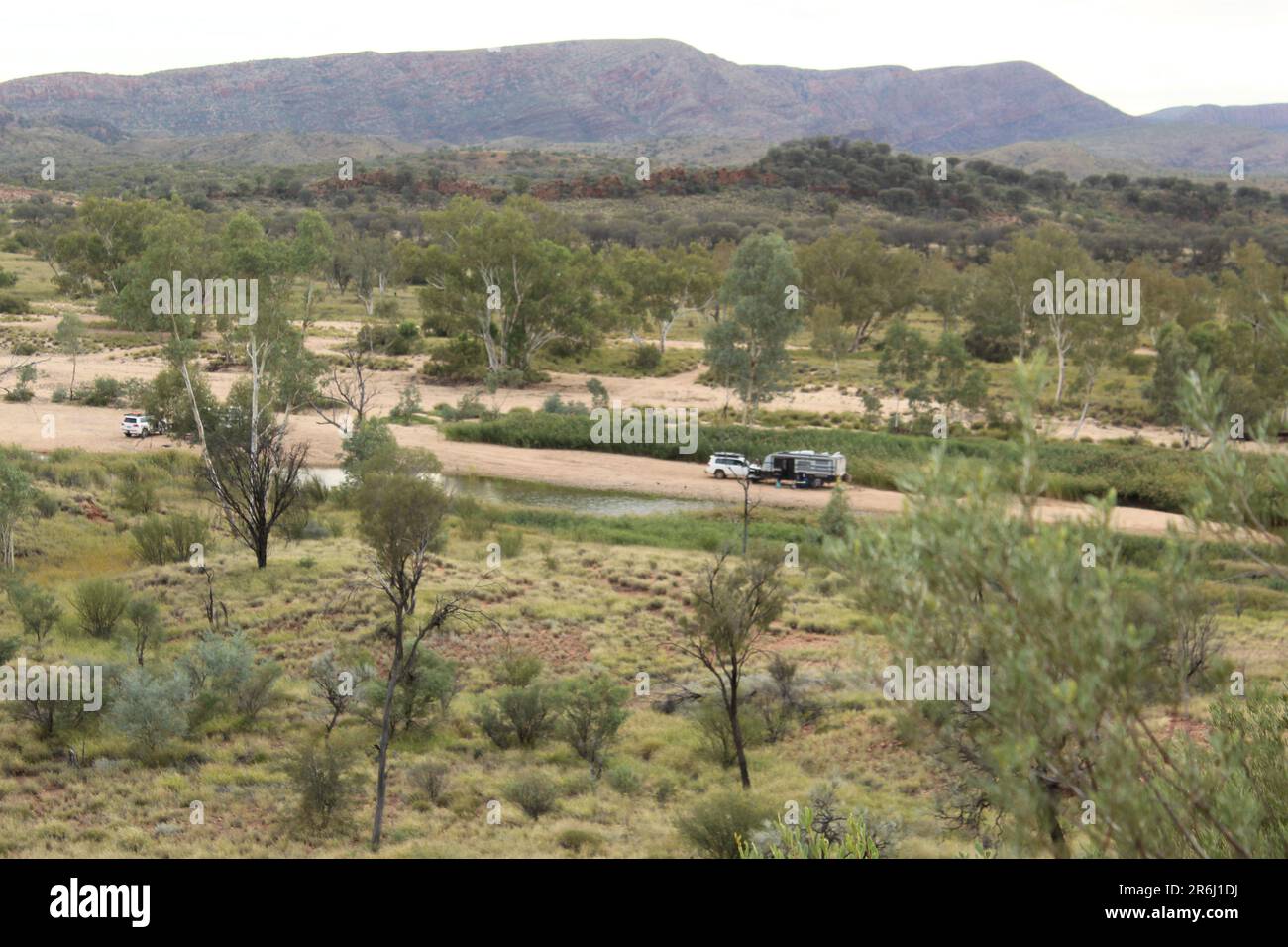 Australian Outback, West MacDonnell National Park vor Alice Springs Stockfoto