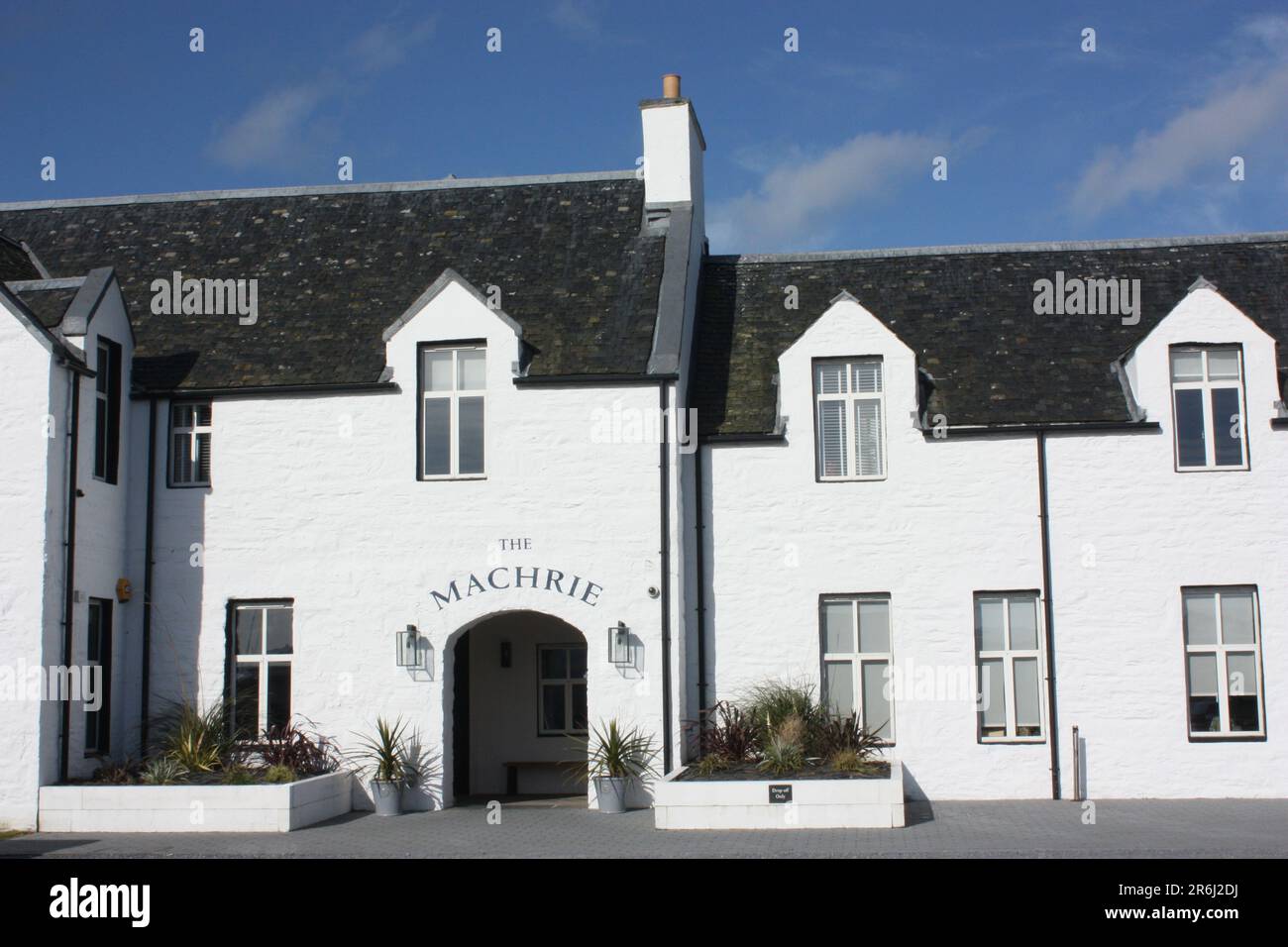Das Machrie Hotel and Golf Links auf der Isle of Islay, Schottland Stockfoto