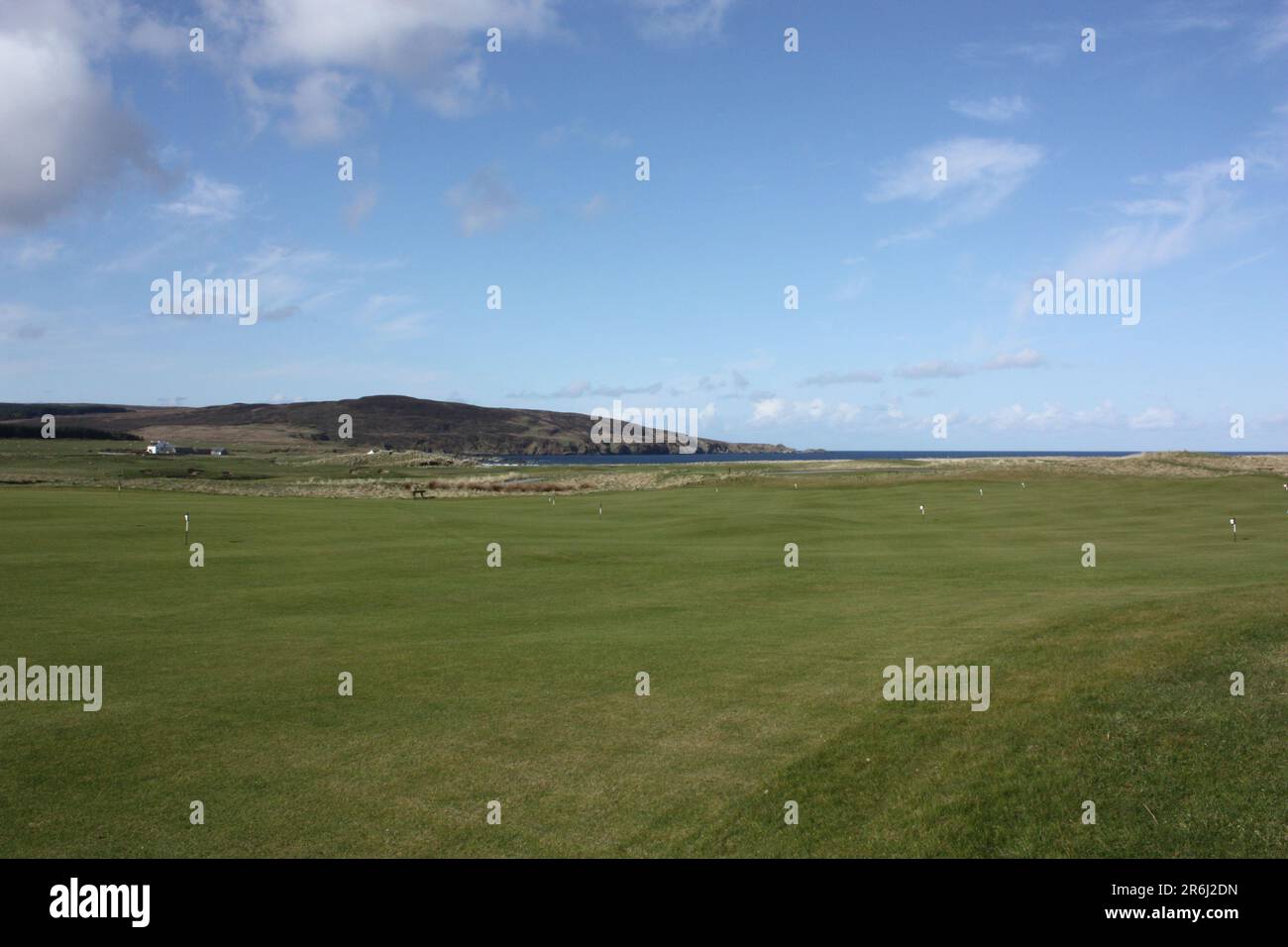 Golf Links im Machrie Hotel auf der Isle of Islay, Schottland Stockfoto