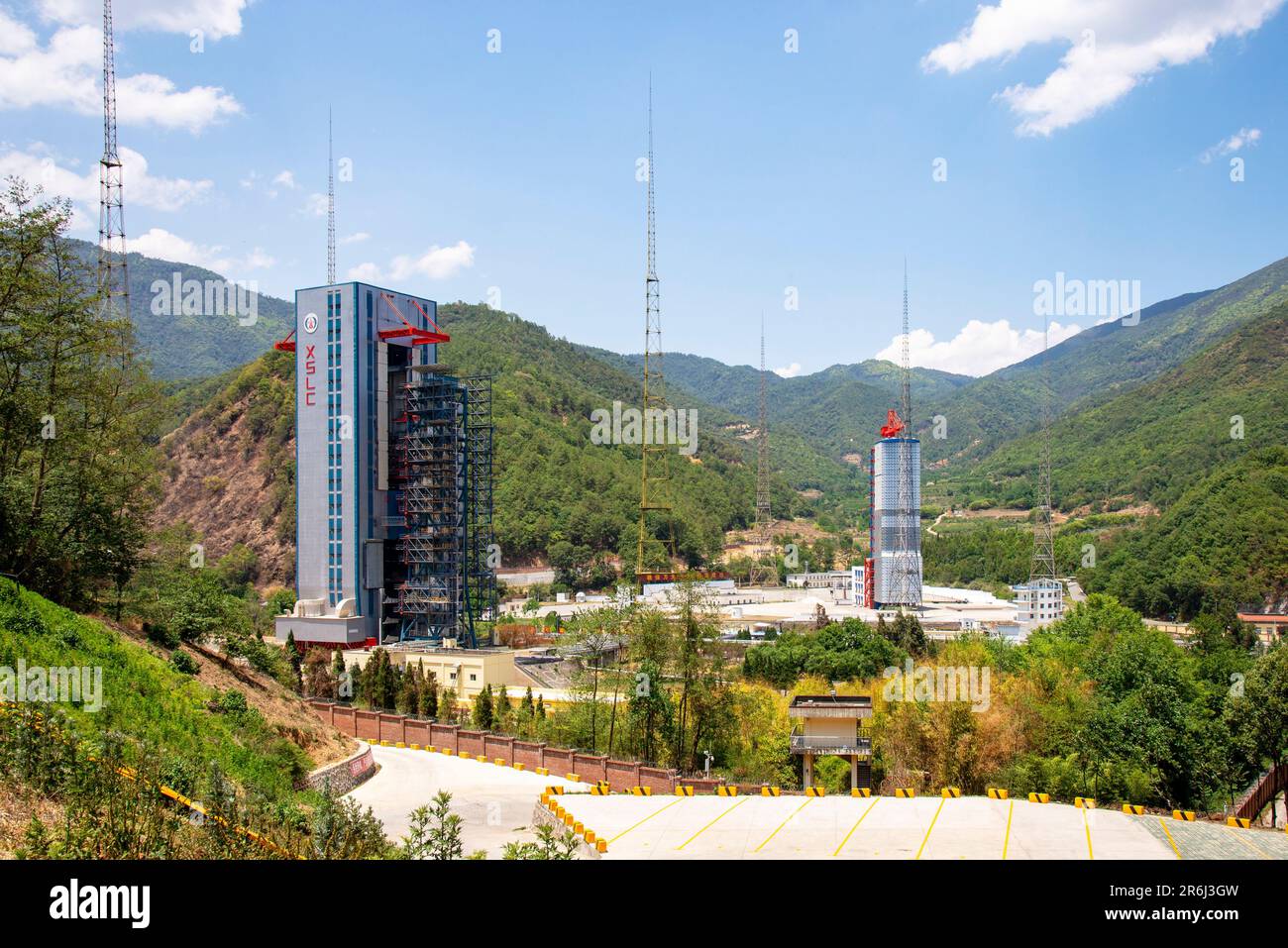 XICHANG, CHINA 30. MAI 2023 das Xichang Satellite Launch Center und