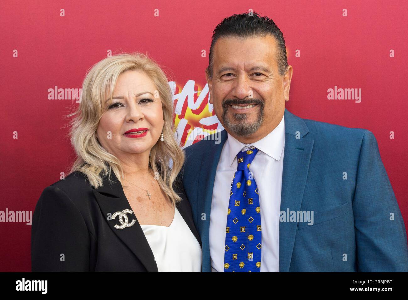 Judy Montanez, Left And Richard Montanez Arrive At The LA Special ...