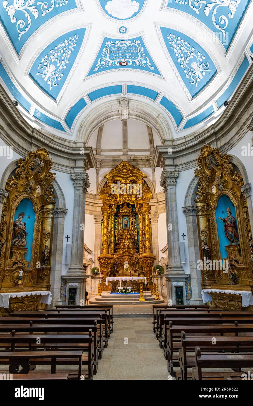 Heiligtum Nossa Senhora dos Remedios, Lamego, Fluss Douro, Portugal, Europa Stockfoto