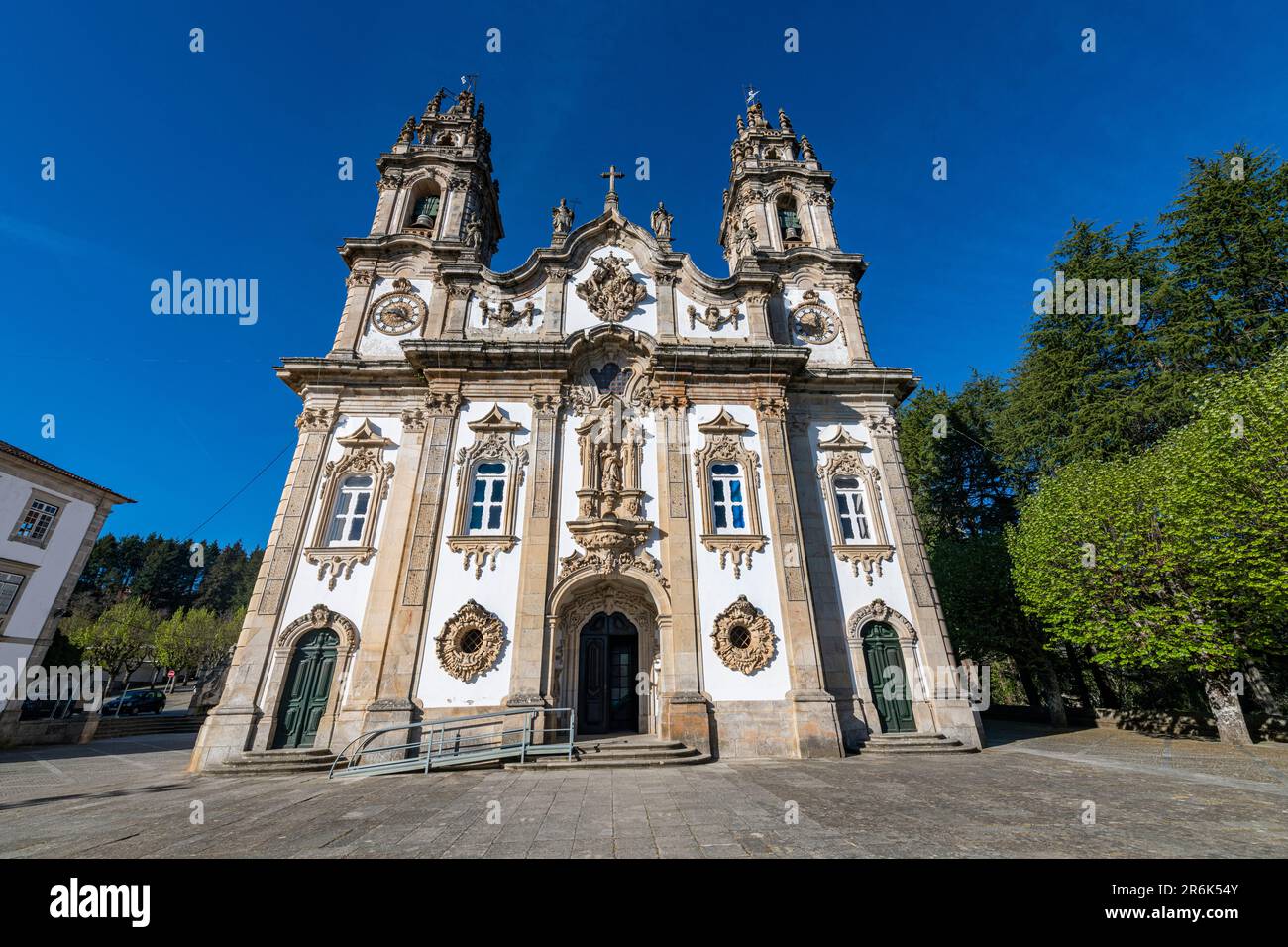 Heiligtum Nossa Senhora dos Remedios, Lamego, Fluss Douro, Portugal, Europa Stockfoto
