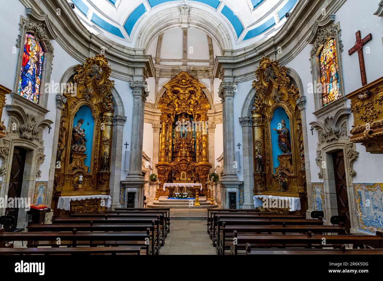 Heiligtum Nossa Senhora dos Remedios, Lamego, Fluss Douro, Portugal, Europa Stockfoto