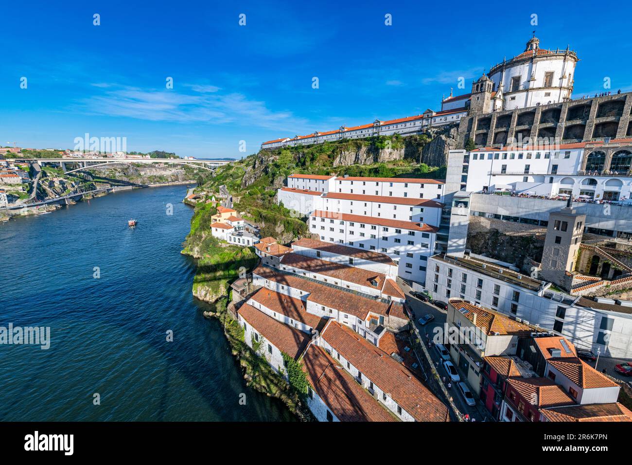 Kloster Serra do Pilar, UNESCO-Weltkulturerbe, Porto, Norte, Portugal, Europa Stockfoto