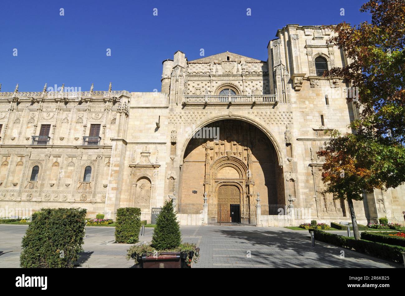 Hotel Parador San Marcos, ehemaliges Kloster, Plaza San Marcos, Leon, Provinz Kastilien-Leon, Spanien Stockfoto