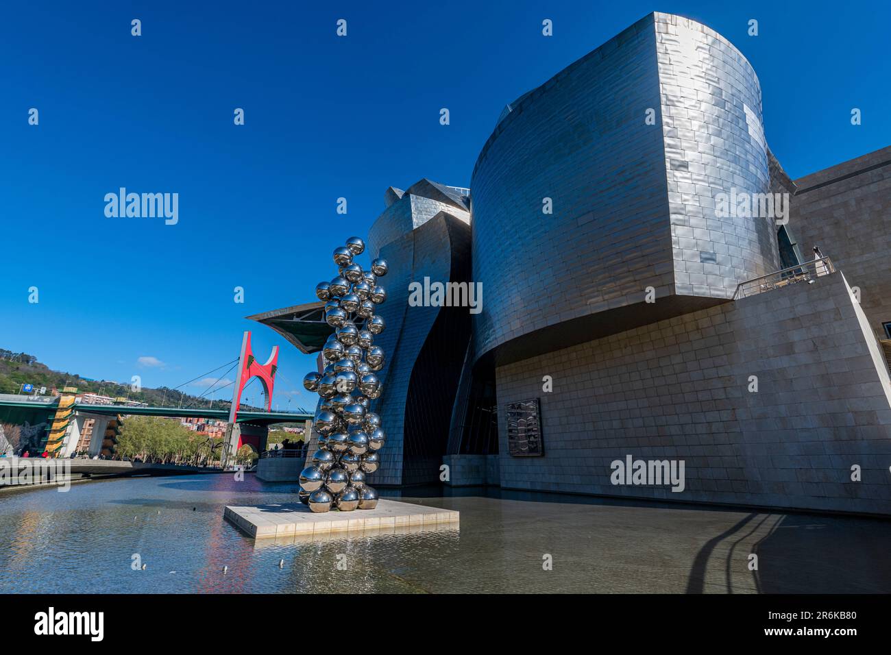Guggenheim Museum, Bilbao, Baskenland, Spanien, Europa Stockfoto