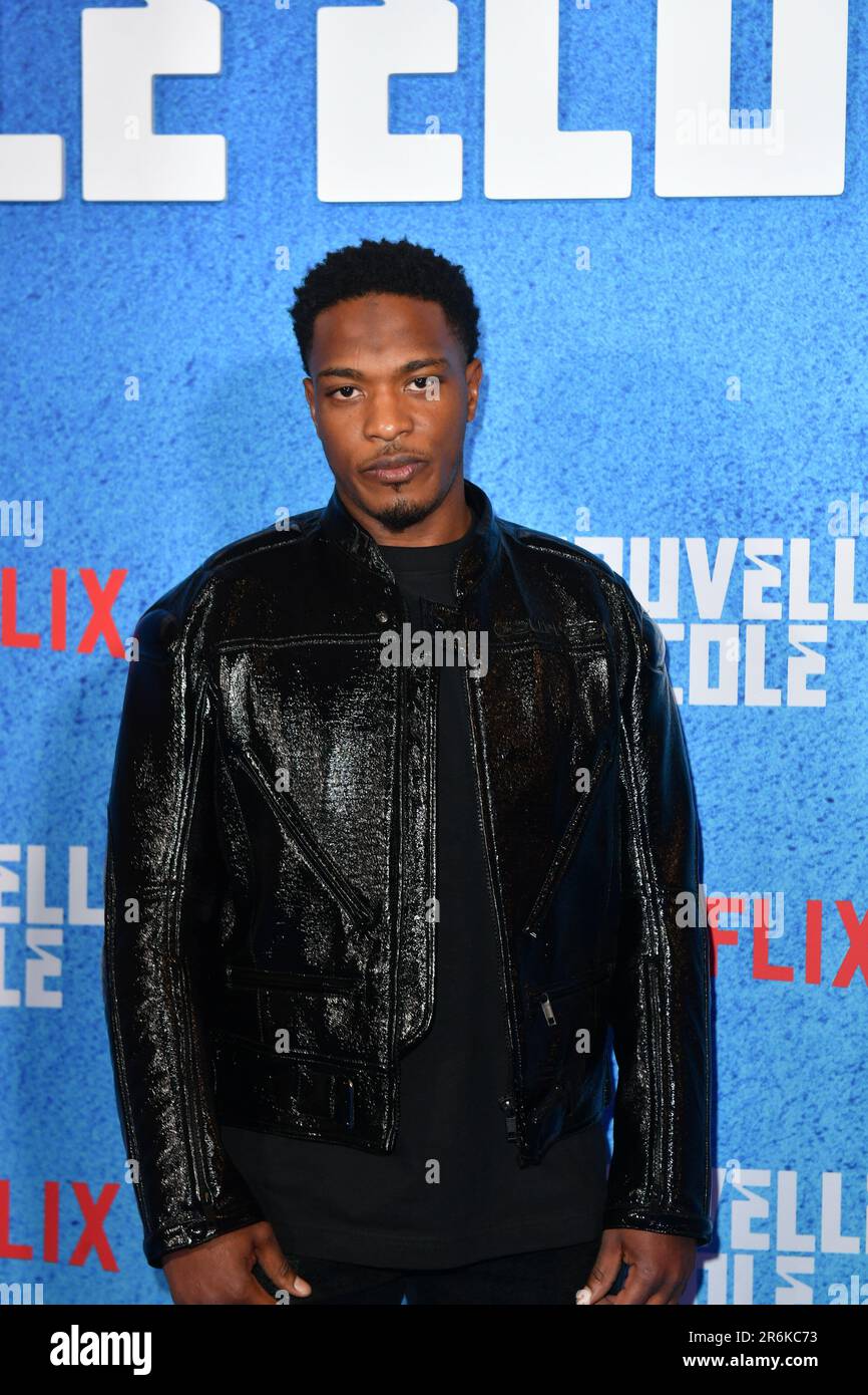 Netflix Party Celebration ' Nouvelle ecole' Stockfoto