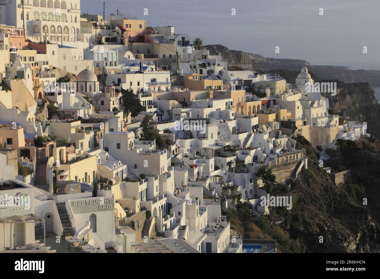 Fira, Santorin, Kykladen, Thira, Griechenland Stockfoto