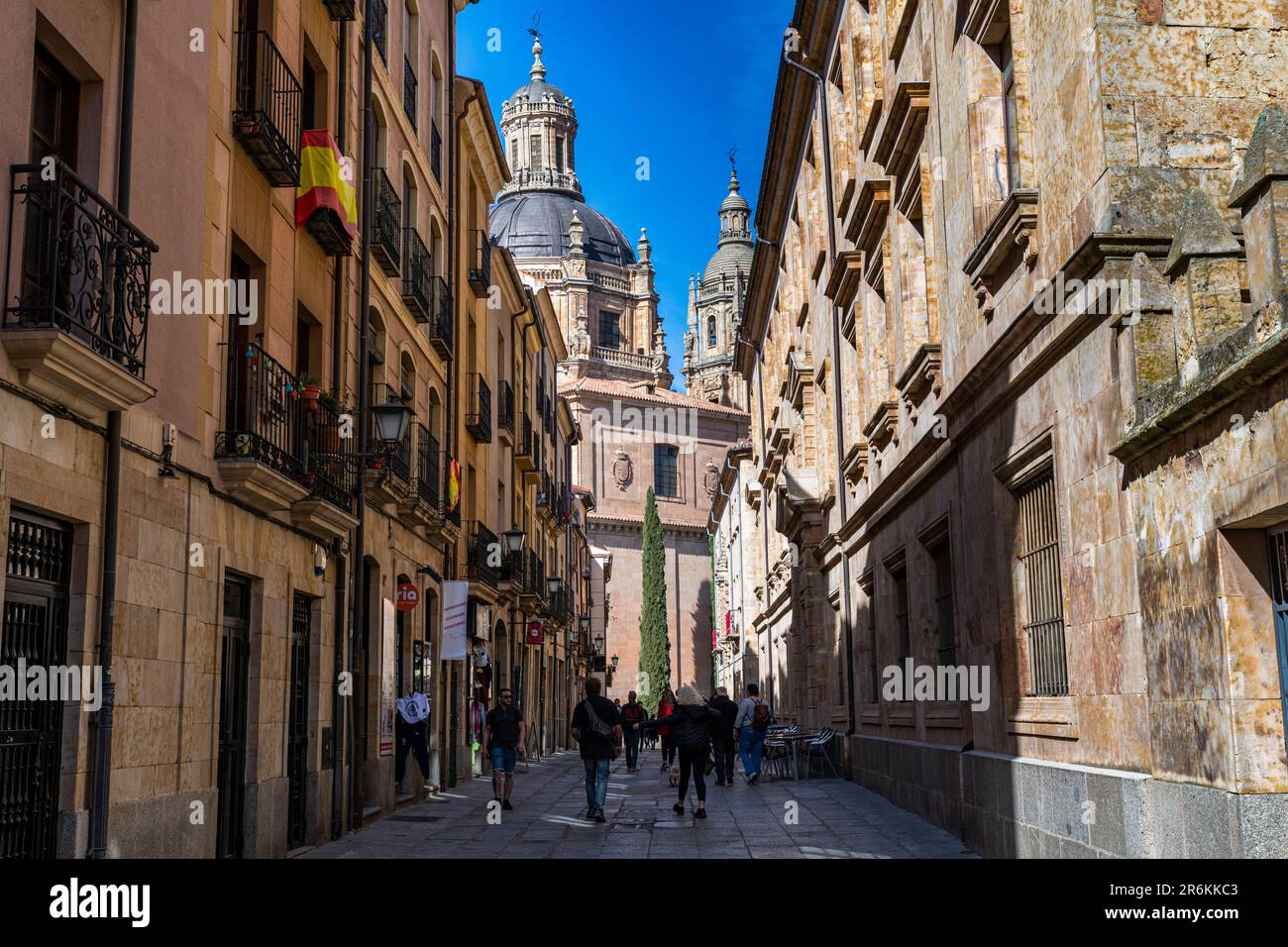 Altstadt, Salamanca, UNESCO-Weltkulturerbe, Kastilien und Leon, Spanien, Europa Stockfoto