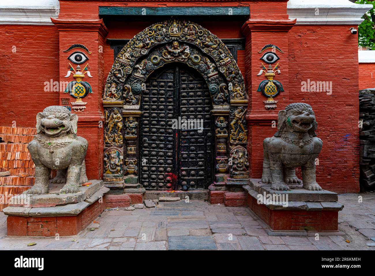 Tempel, Durbar-Platz, UNESCO-Weltkulturerbe, Kathmandu, Nepal, Asien Stockfoto