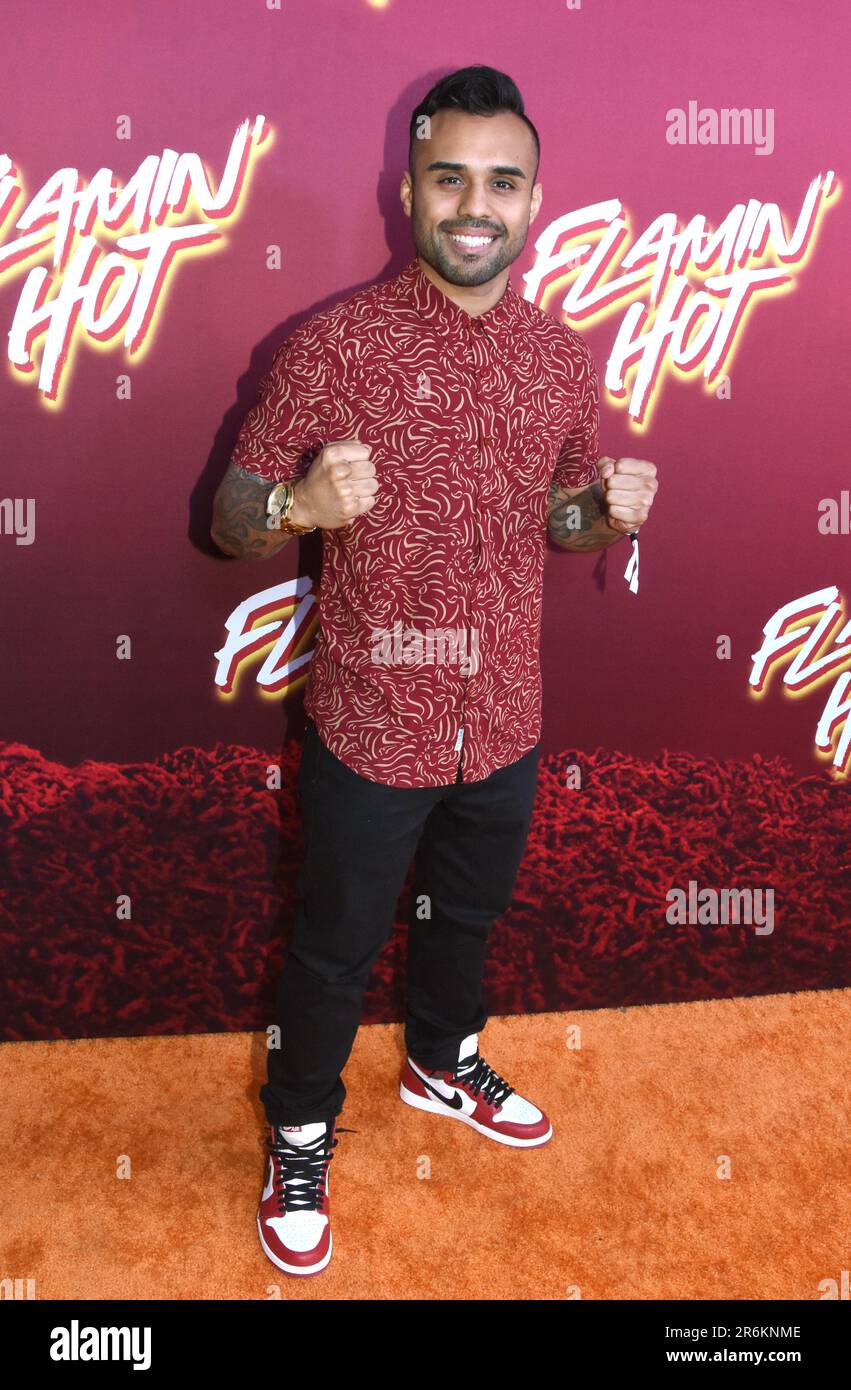 Los Angeles, Kalifornien, USA 9. Juni 2023 MMA Fighter Hansel Aquino nimmt am 9. Juni 2023 an der Los Angeles Special Screening of Searchlight Pictures 'Flamin' Hot' auf der Hollywood Post 43 American Legion in Los Angeles, Kalifornien, USA Teil. Foto: Barry King/Alamy Live News Stockfoto