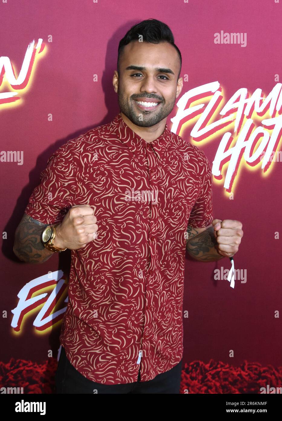 Los Angeles, Kalifornien, USA 9. Juni 2023 MMA Fighter Hansel Aquino nimmt am 9. Juni 2023 an der Los Angeles Special Screening of Searchlight Pictures 'Flamin' Hot' auf der Hollywood Post 43 American Legion in Los Angeles, Kalifornien, USA Teil. Foto: Barry King/Alamy Live News Stockfoto