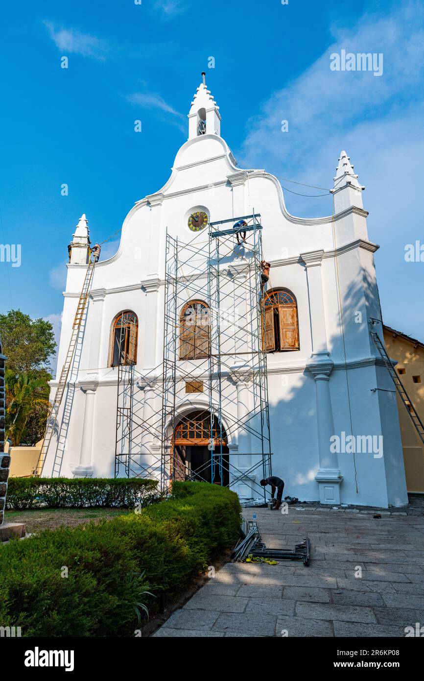 Santa Cruz Cathedral Basilica, Kochi, Kerala, Indien, Asien Stockfoto