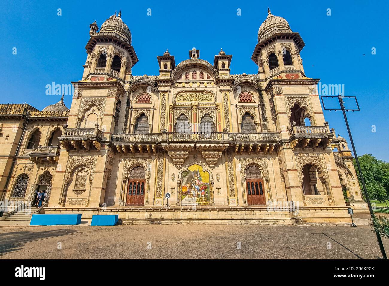 Lakshmi Vilas Palace, Vadodara, Gujarat, Indien, Asien Stockfoto