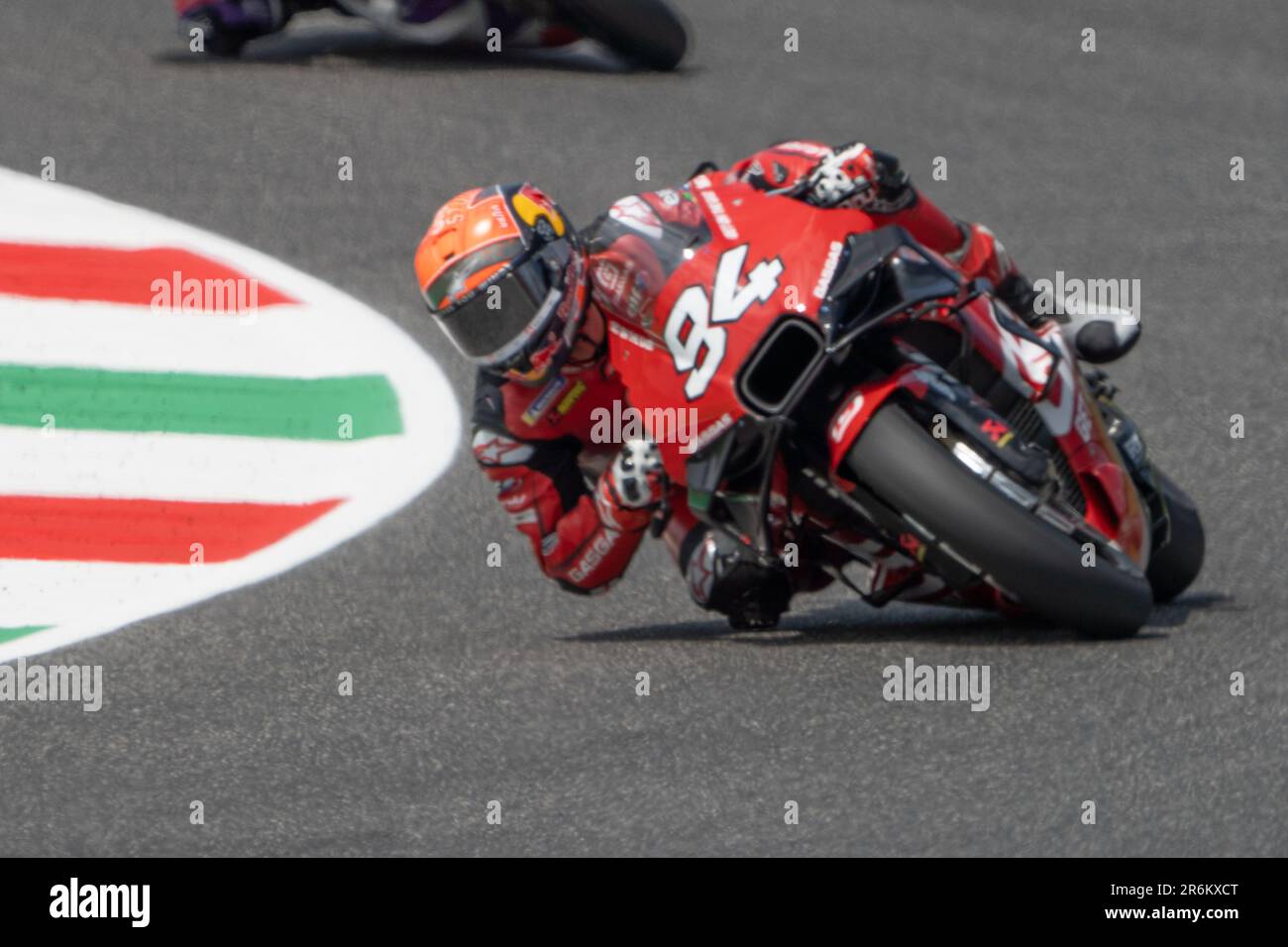 Misano Adriatico, Ita. 09. Juni 2023. 94 Jonas Folger GASGAS Factory Racing Tech3 während des MotoGP Oakley Italian Grand Prix Free Practice Friday, MotoGP of Italy - auf der Mugello Circuit am 9. Juni 2023 in Scarperia, Italien. (Foto: Fabio Averna/Sipa USA) Guthaben: SIPA USA/Alamy Live News Stockfoto