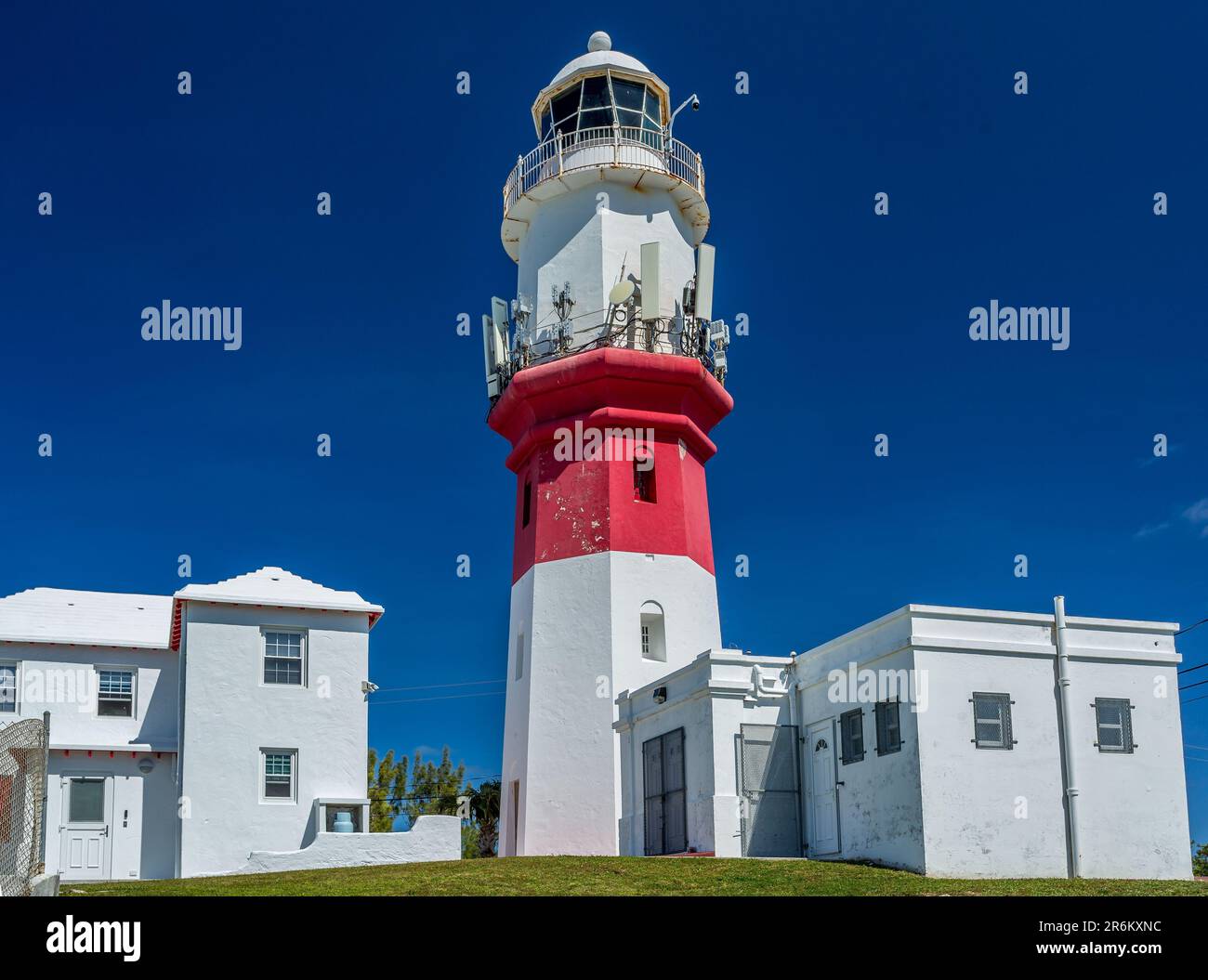 St. David's Lighthouse, St. David's Island, Bermuda, Atlantik, Nordamerika Stockfoto