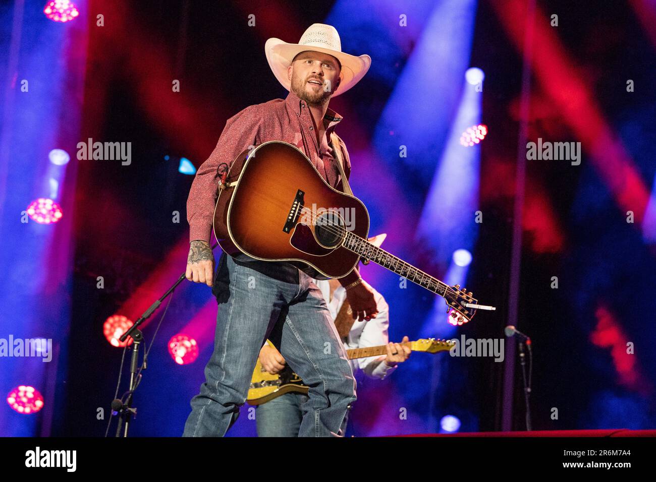 Cody Johnson performs during the 2023 CMA Fest on Friday, June 9, 2023