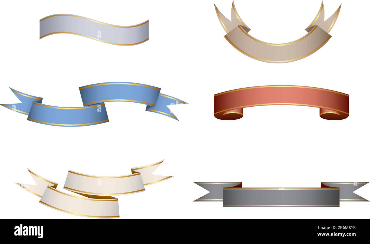 Banner-set Stock Vektor