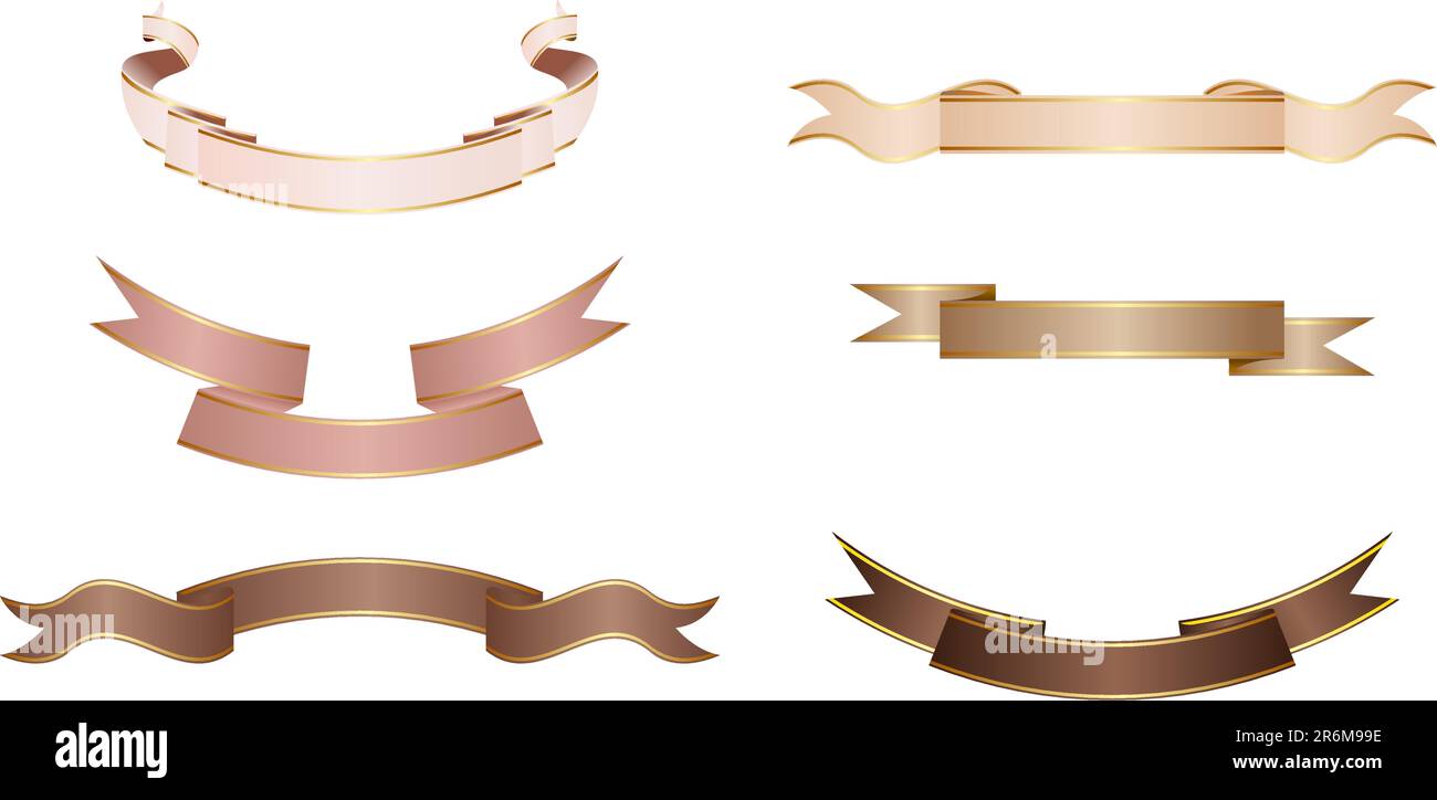 Banner-set Stock Vektor