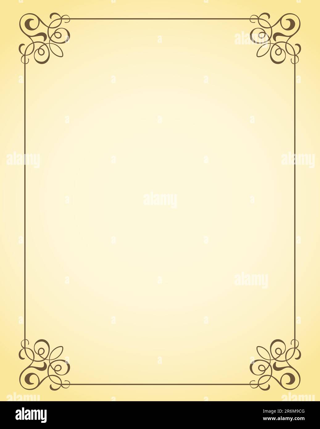 Zierrahmen Stock Vektor