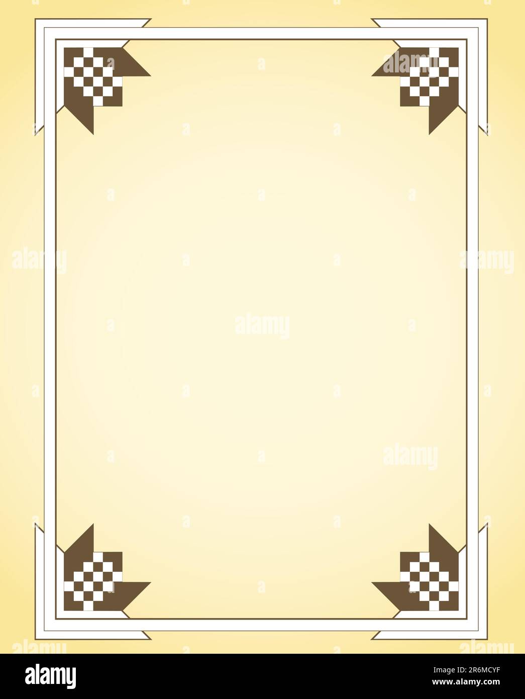 Zierrahmen Stock Vektor