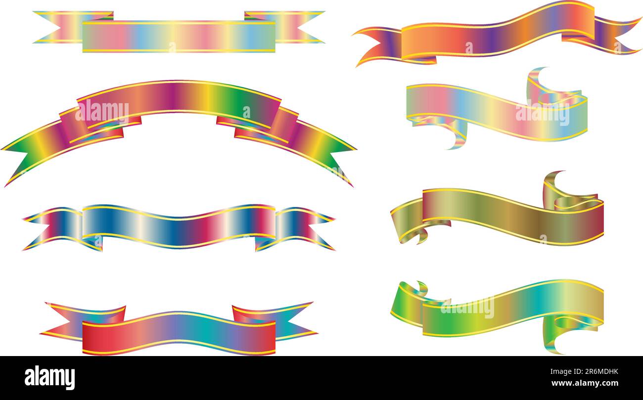 Banner-set Stock Vektor