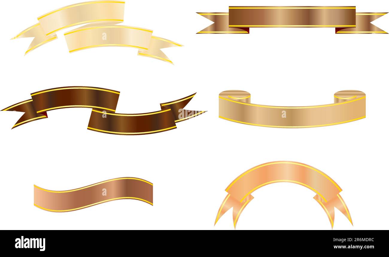 Banner-set Stock Vektor